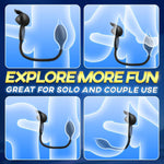 Remote Control Vibrating Butt Plug & Cock Ring – 7 Modes for Couples & Prostate Play