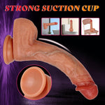 Thrusting Dildo Vibrator – Remote Control G-Spot & Anal Toy with 5 Vibration Modes