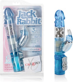 Waterproof Rabbit Vibrator with Rotating Shaft – G-Spot & Clitoral Massager, Blue