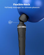 Bluetooth Wand Massager – Powerful Dual-Head Vibrator for Women, Men & Partner Play