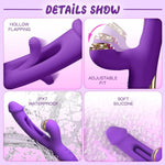 G-Spot Vibrator with 7 Vibration & Flapping Modes, Clitoral Stimulator for Women.