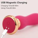 Powerful Silicone Vibrating Butt Plug for G-Spot, Clitoral & Anal Stimulation