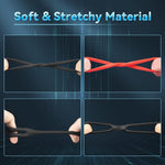 10-Piece Soft Silicone Cock Ring Set for Men – Stretchy Erection Enhancer