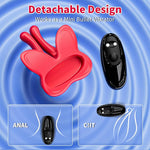Magnetic Nipple Vibrators – 9 Modes, BDSM Clamps, Adult Toys for Couples' Pleasure