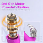 Thrusting G-Spot Rabbit Vibrator – Waterproof Silicone with 3×7 Vibration Modes