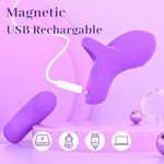 Rechargeable Finger Vibrator – 9 Modes G-Spot & Clitoral Stimulator for Women