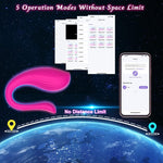 APP & Remote Control Vibrating Panties, 9 Vibration Modes for Couples Pleasure