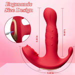 Wearable Thrusting Panty Vibrator with 7 Modes, Remote Control G-Spot Stimulator