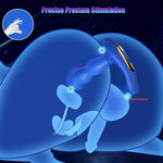 360° Rotating Prostate & Clitoral Massager with 7 Vibration & Rotation Modes