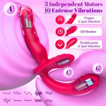 Wearable Strap-On Dildo Vibrator – Remote Control, 10 Modes, G-Spot & Couples Play