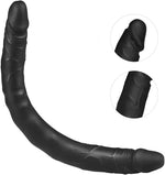 11.8'' Double-Ended Realistic Silicone Dildo – Soft & Flexible Toy for Women