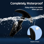 Beginner-Friendly Vibrating Anal Plug with Remote and 12 Vibration Modes