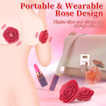 Wearable Remote Nipple Vibrator – Adjustable BDSM Stimulator with 10 Modes