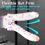 7" Realistic Double-Ended Dildo – Flexible Silicone with Suction Cup for G-Spot Play