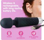 Compact Vibrating Wand – 20 Patterns & 8 Speeds for Clitoral & Full-Body Pleasure