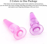 Finger Sleeve Vibrator Accessory – G-Spot & Anal Plug for Men, Women & Couples