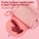 Wearable G-Spot Vibrator - 9 Vibration & 4 Flapping Modes, Remote Control, Waterproof