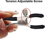 Adjustable Non-Piercing Metal Nipple Clamps – Decorative BDSM Clips for Couples 2/2