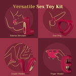 Versatile Vibrator Kit – Remote-Controlled Adult Toy Set for Women, Couples & More