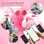 App-Controlled Nipple & G-Spot Vibrator – 9x9 Modes for Clitoral & Couples Play