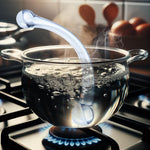 Clear Double-Ended Glass Dildo – Smooth Crystal Anal Plug & Prostate Massager, 7.3"