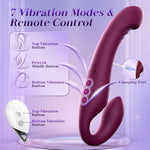 Strapless Double-Ended Vibrating Dildo with Remote Control & 7 Vibration Modes