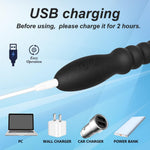 Rechargeable Vibrating Anal Beads – Waterproof Butt Plug & Prostate Massager