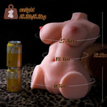 18.2LB Male Torso Sex Doll – Realistic Masturbator with Breasts, Butt & Dual Entry