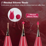 2-in-1 Clitoral & G-Spot Vibrator – High-Frequency Licking & 10 Vibration Modes