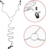 Adjustable Nipple & Clitoris Clamps – Non-Piercing BDSM Clips for Couples' Play