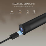 Rechargeable Bullet Vibrator with Angled Tip for Clitoral & G-Spot Stimulation