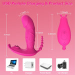 Wearable G-Spot Vibrator, App-Controlled Couples Toy, 9 Vibration Modes for Women
