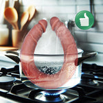 19.7" Double-Ended Thick Dildo – Extra-Large Realistic Toy for Couples & Solo Play