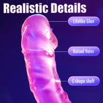 Flexible Realistic Double-Ended Dildo – Bendable G-Spot & Anal Dildo for Couples