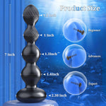 360° Rotating Vibrating Butt Plug with App Control & 10 Modes for Men & Women