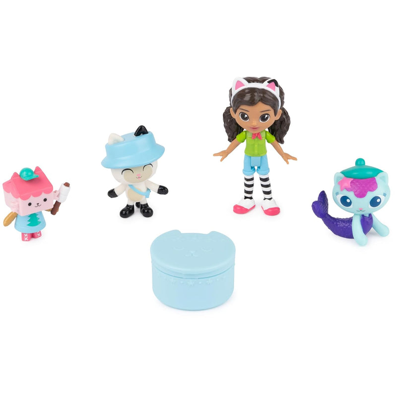 Gabby's Dollhouse, Campfire Gift Pack with Gabby Girl, Pandy Paws, Baby Box
