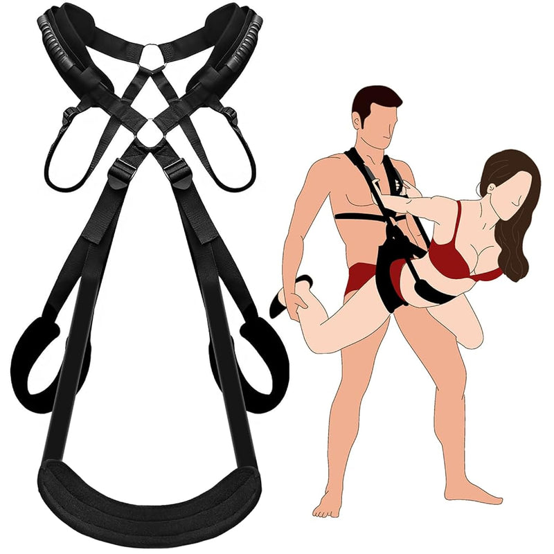 Bdsm Bondage Sex Swing Sex Toys, Sex Toys For Couples Bondage Sex Swings With Waist Straps Support, Adjustable Bdsm Toys Sex Restraints, Adult Sex Toys For Couple
