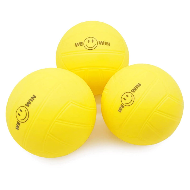 Spike Replacement Balls Roundnet Game Balls Strong Bounce Ball 3.5Inch Yell