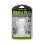 Perfectfit Brand Tunnel Plug, Hollow Butt Plug, Pfblend, Tpr/Silicone, Three Sizes, Use For Anal Training, Clear, X-Large