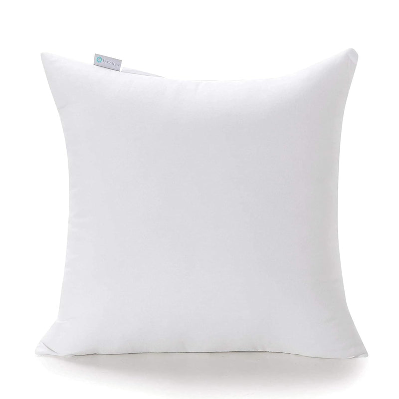 Premium Polyester Stuffer Square Form Sham Throw Pillow Inserts, 20 In(1 Count
