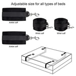 Bed Restraints Sex Set For Bed Straps Bondaged Kit With Adjustable Hand Cuffs Ankle Cuff, Sex Restraints Straps Adult Play King Mattress Sex Hand Cuff Set For Adults Bedroom Women Toys Sweatshirt