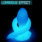 Monster Small Knot Long Tentacle Dildo Butt Plug Silicone Double Ended Octopus Fantasy Dildo With Suction Cup Light Up Anal Plug Ease Trainer Gay Adult Sex Toys & Games For Women12'' (L)