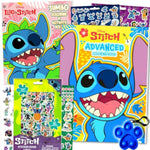 Disney Stitch Coloring Book Deluxe Set with Sticker Activity Pad for Kids