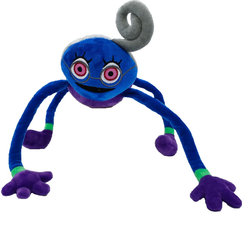 Grandma Long Legs Plush Halloween Decorations Toy Purple Stuffed Animal Funny