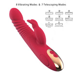 8 Frequncy New Rabbit Adult Tool For Women Today Soft Silicone Pleasure Toys For Women Games Waterproof Automatic Electric Adult Toys Machine