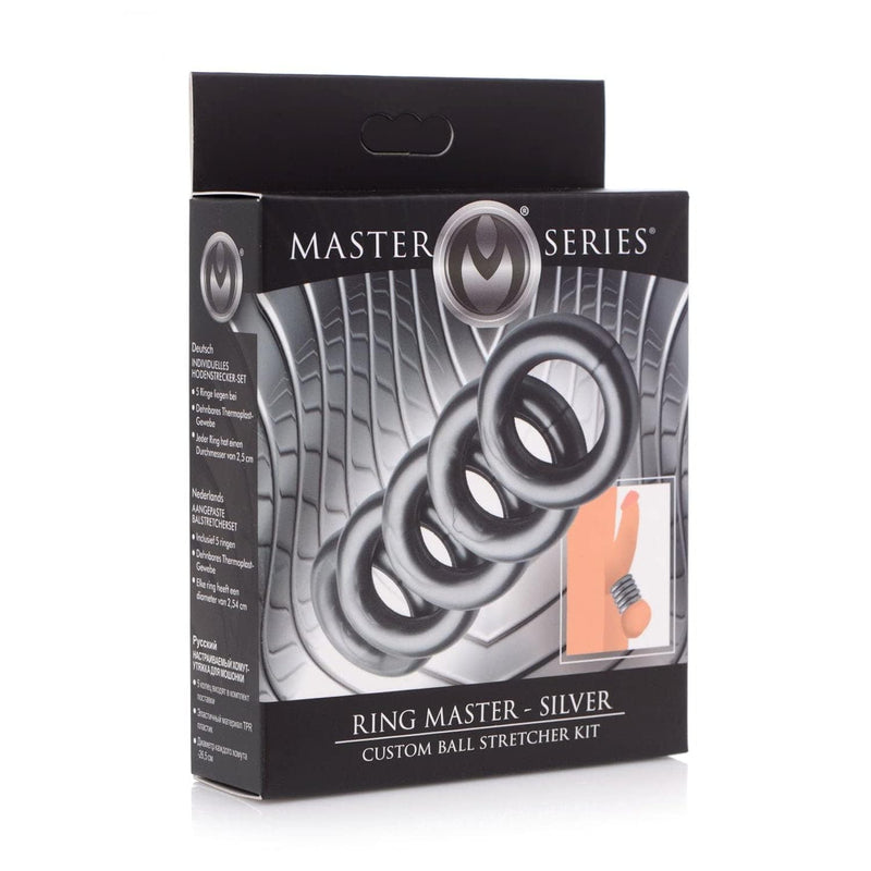Ring Master Custom Ball Stretcher Kit - Silver