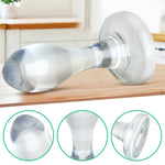 Transparent Anal Plug - Prostate Stimulating Anal Toy G-Spot Stimulate Sex Toy With Suction Cup For Beginners Advanced Men Women Couple (M)