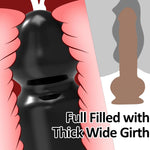 10.82'' X 3.62'' Extra Huge Thick Wide Girth Butt Plug, Super Big Anal Plugs With Suction Cup Anus Dildo Opening Trainer Butt Stretcher, Anal G-Spot Sex Toys For Advanced Players Masters Women Men