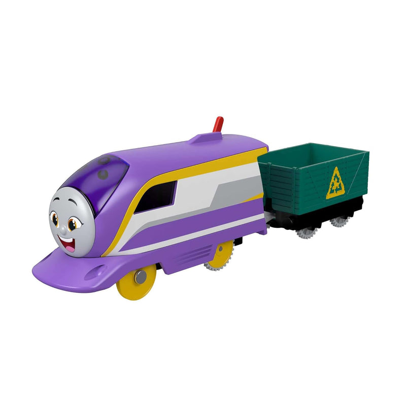 Motorized Toy Train Kana Battery Powered Engine With Cargo For Pretend Play