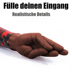 15 Inch Realistic Fist Dildo, G Spot Huge Big Fantasy Hand Dildo With Strong Suction Cup, Huge Anal Plug For Anal Stretching, Adult Sex Toy For Women Lesbian Gay Beginner (Brown)